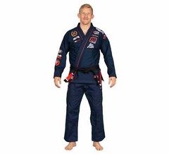 Fuji Suparaito Lightweight Mens Brazilian Jiu-Jitsu BJJ Gi XTR Edition Navy Blue