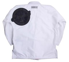 Shoyoroll BJJ Gi Karate Suit Batch -51 kimono Uniform 450 GSM White & Black+ Bag
