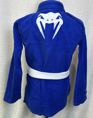 Venum Contender A3 Brazilian JIU-JITSU Gi Solid Blue Adult Men’S Top/ Pants/Belt