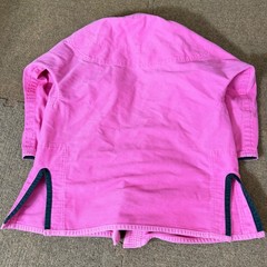Elite Sports Pink BJJ Gi Jacket Womens Size F0 Martial Arts Jiu Jitsu Kimono