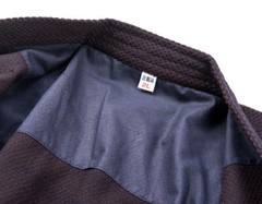 indigo dyed navy blue single layer Japanese Kendo gi Kendogi Jacket 100% cotton