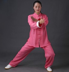 Linen Blend Kung Fu Tai Chi Clothing Martial Arts Clothes Taijiquan Wushu
