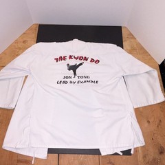 Vintage SUN Tae Kwon Do Uniforms (Lot of 3) Unisex Sizes O, 1, 2.