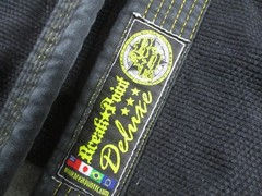 Break Point Deluxe Jiu-Jitsu Gi Set Boys Black Yellow Stitch Made In Pakistan