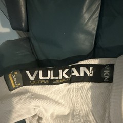Vulkan Ultra Light Jiu-Jitsu Gi Jacket Top A2 White Bruno Bastos Patch