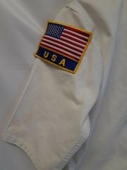 Kids Youth Vintage TAE KWON DO Gi w/ USA Patch – Childs Size 00 SUN USA Made