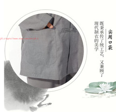 Women Men’s Shaolin Buddhist Monk Meditation Kung Fu Uniform Tai Chi cotton Suit