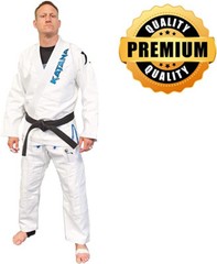Katana Brand Brazilian JIU Jitsu BJJ White GI Preshrunk Lightweight