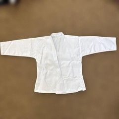 Karate/Judo Uniform With Belt, Fully Cotton, For Practice/Classes, Relaxed Fit,
