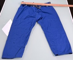 Elite Sports F2 GI Martial Arts Womens Pants Royal Blue w/ Belt CorpCore