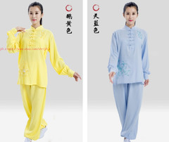 Summer Women’s Tai Chi Suit Kung Fu Costum Morning Exercise Uniform martial arts