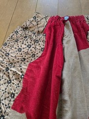 Repurposed Vintage Fabric: Handmade Judo Uniform And Banner, Persimmon-Dyed