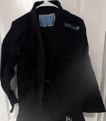 NANO Jiu-Jitsu Gi Uniform F3 Black Adult Unisex Martial Arts