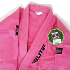 Elite Sports Women’s Size F4 Technical Fightwear Jui Jitsu Gi Uniform Pink