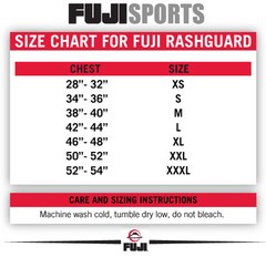 New Big Fuji MMA BJJ Jiu Jitsu LongSleeve Long Sleeve LS Rashguard Rash – Black