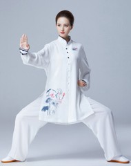 Women Tai Chi Clothes Wushu Clothing Martial Art Uniform Kung Fu Dress Long
