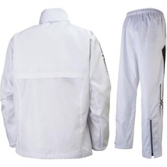 Mizuno Windbreaker Sports Wear White Breath Thermo Warmer Jacket and Pants Set