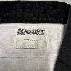 Dynamics Mens 4 White Taekwondo Karate V-Neck Martial Arts Dobok Top USA Olympic