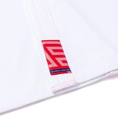 Albino and Preto BRP Herringbone Classic BJJ Gi Brazilian Jiujitsu Kimono MMA
