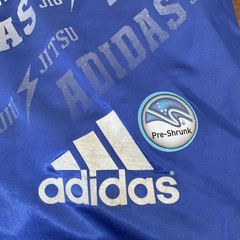 adidas Ji Bjj Champions Color Blue Size A5 100% Cotton