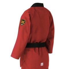 Mooto Uniform Gi Dobok V TaeKwonDo TKD Training Competition KTA WT Logo Red