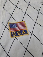 Vintage USA Taekwondo Martial Arts Jacket Korea Diamond Stitch Uniform