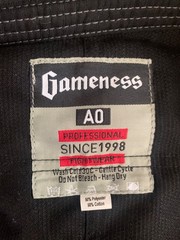 Men’s Gameness A0 Professional Fightwear Jitsu Pants and Shirt Jacket Black