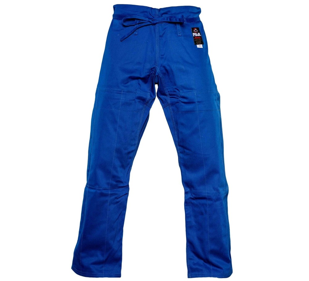 New Fuji Sports All Around Mens Brazilian Jiu Jitsu Jiu-Jitsu BJJ Blue Gi Pants