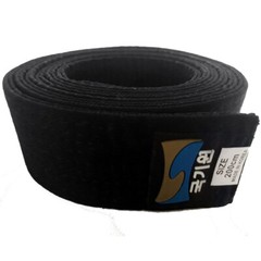 Kukkiwon Official Single Wrap Black Belt Sashes Martial Arts Taekwondo Karate