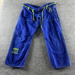 Fuji Suparaito Jiu Jitsu Gi Kimono Mens Large Blue A3 BJJ Jacket Pants Set