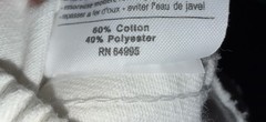 Child’s Martial Arts Karate White Top Pants Cotton Polyester Sz 00 Century