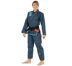 Fuji Submit Everyone Supraito Womens Brazilian Jiu-Jitsu BJJ Gi – Teal Blue