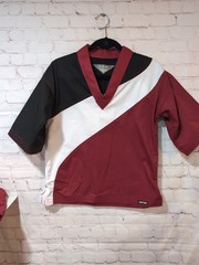 Century Martial Arts Uniform Lot Sz 1 Youth Kids Red Black White Top Pants 2 Set