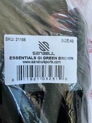 Sanabul Essential Competition Training Uniform 21168 GI Green Brown Size A3 NEW