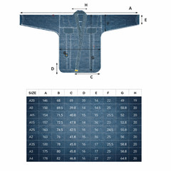 GAUCHO Denim BJJ Gi Heavyweight Kimono Jacket & Pants Brazilian Jiu Jitsu Gi. 1