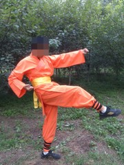 KIDS&adult cotton Shaolin monk suit kung fu martial arts uniforms wushu clothing