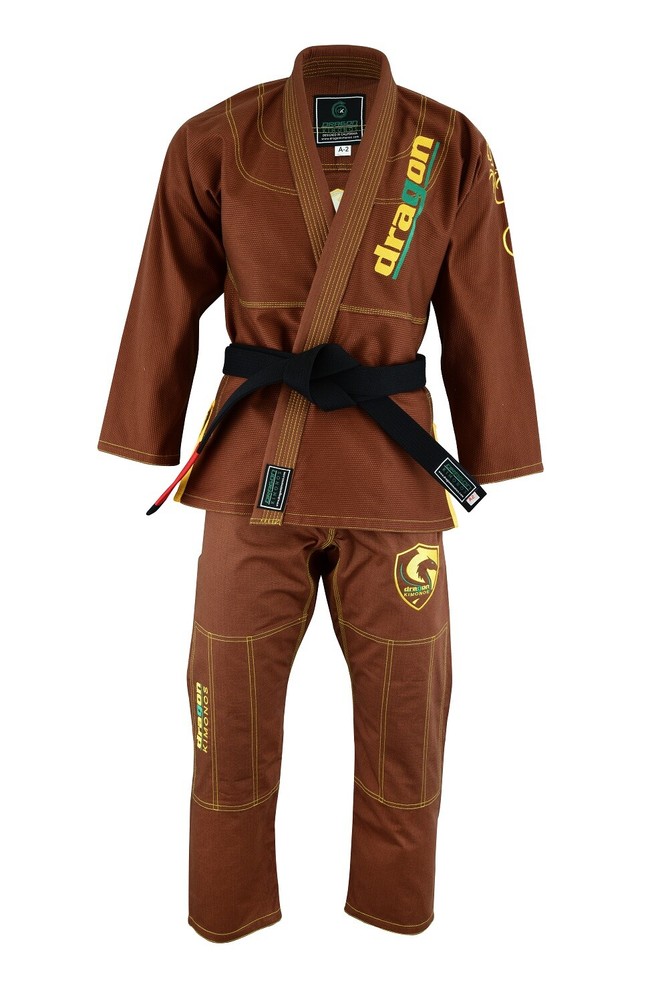 Kids Brazilian Jiu Jitsu Brown Gi IBJJF Standard Gi MMA Grappling Suits