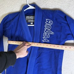 Venum Contender BJJ Gi A1 Blue Brazillian Design MMA Sparring Practice