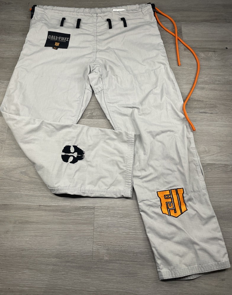 Limited Edition Call of Fuji Mens Brazilian Jiu Jitsu A2L Pants Only – Gray