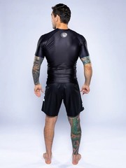 Fuji Baseline 2.0 IBJJF Ranked BJJ Jiu Jitsu ShortSleeve SS Rashguard – Black