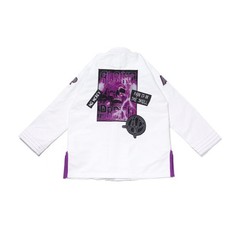 Albino & Preto Batch #85 No Mercy White BJJ Gi with Gi Bag | A&P Limited Edition