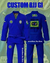 Premium Custom BJJ Gi Brazilian Jiu Jitsu Gi 450gsm Gi Kimono Logo Embroidry MMA