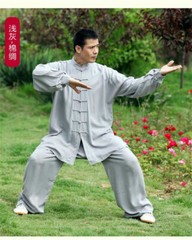 New Men’s Cotton Kung Fu Tai Chi Uniform Martial Arts Wushu Taiji Wing Chun Suit