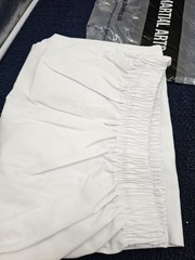 BMA Best Martial Arts Ribbed Fabric V-Neck Uniform Assembly Size 4 (180cm)