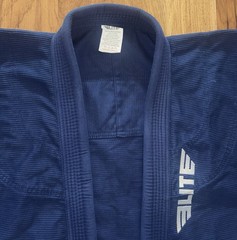 Elite Sports BJJ Gi Jacket A4 Blue Brazilian Jiu Jitsu Kimono Top Martial Arts