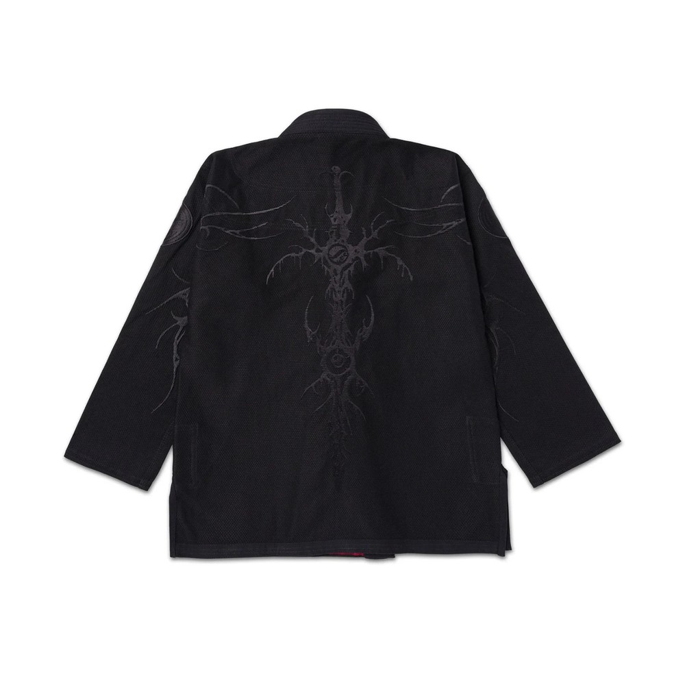 Shoyoroll Tribal Kimono Black BJJ Gi Uniform JiuJitsu Grappling Kimono