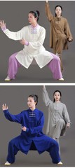 Kun Master Tai Chi Clothes Martial Art Uniform Wushu Clothing Kung Fu Dress