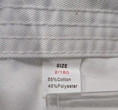Prowin Corp 2/160cm Karate Unifrom Suit GI Martial Arts Lightweight With Belt