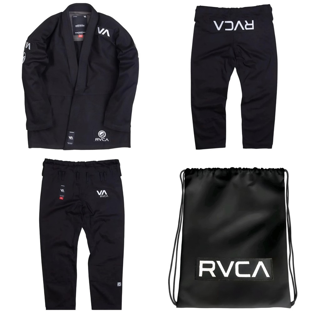 BJJ Gi Shoyoroll Cut RVCA V2 Batch 60 BJJ Kimono Uniform 450 GSM with Bag