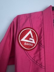 GRACIE BARRA Jiu Jitsu Gi Girls PINK Equipe GB Edition Lite Ripstop Kimono Y4